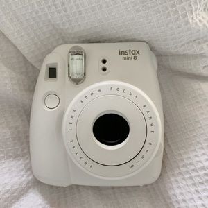 Instax Mini 8 Polaroid Camera - White